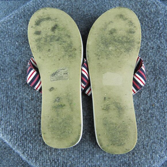 Tommy Bahama Women's Speedwell Flip Flop Brown Fabric Size 8M Gently Used 2025 - Picture 5 of 5